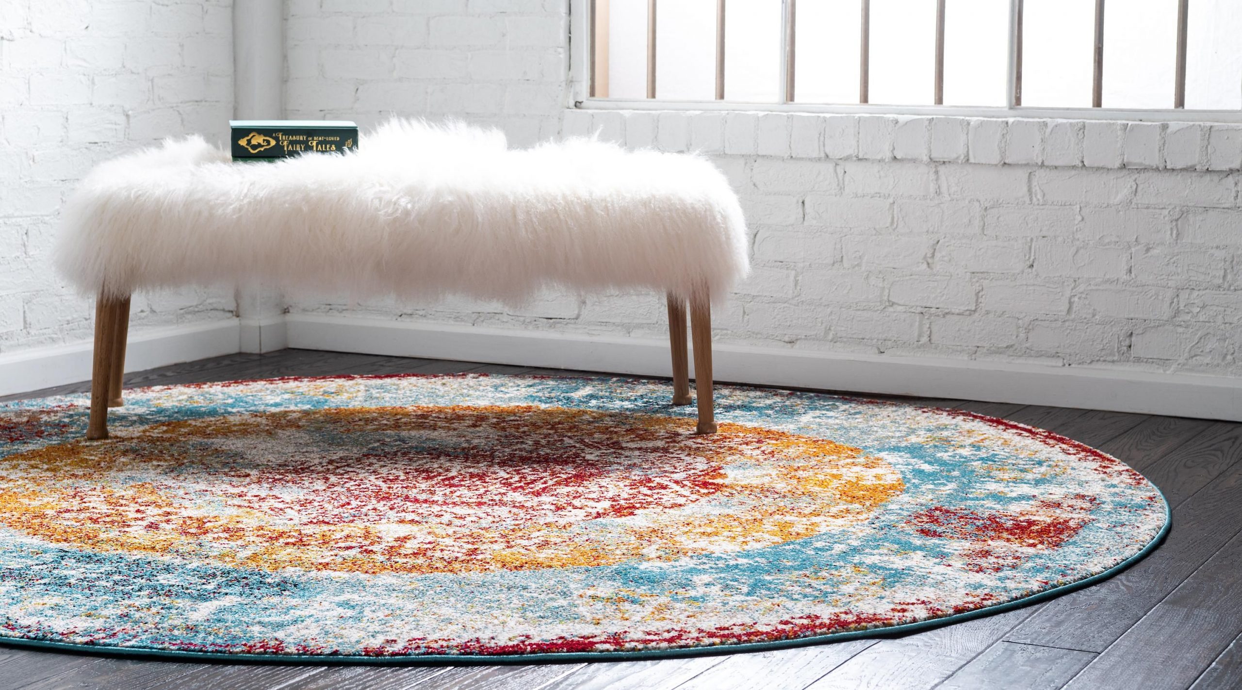 Where to buy round rugs in Singapore? Riverwood Retreat